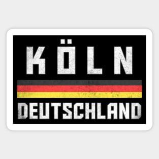 Cologne / Germany Faded Style Region Design Magnet